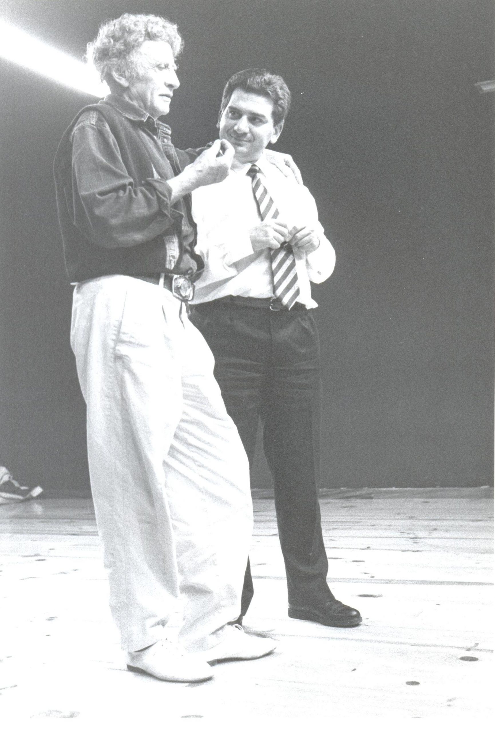 1992. Con Marcel Marceau