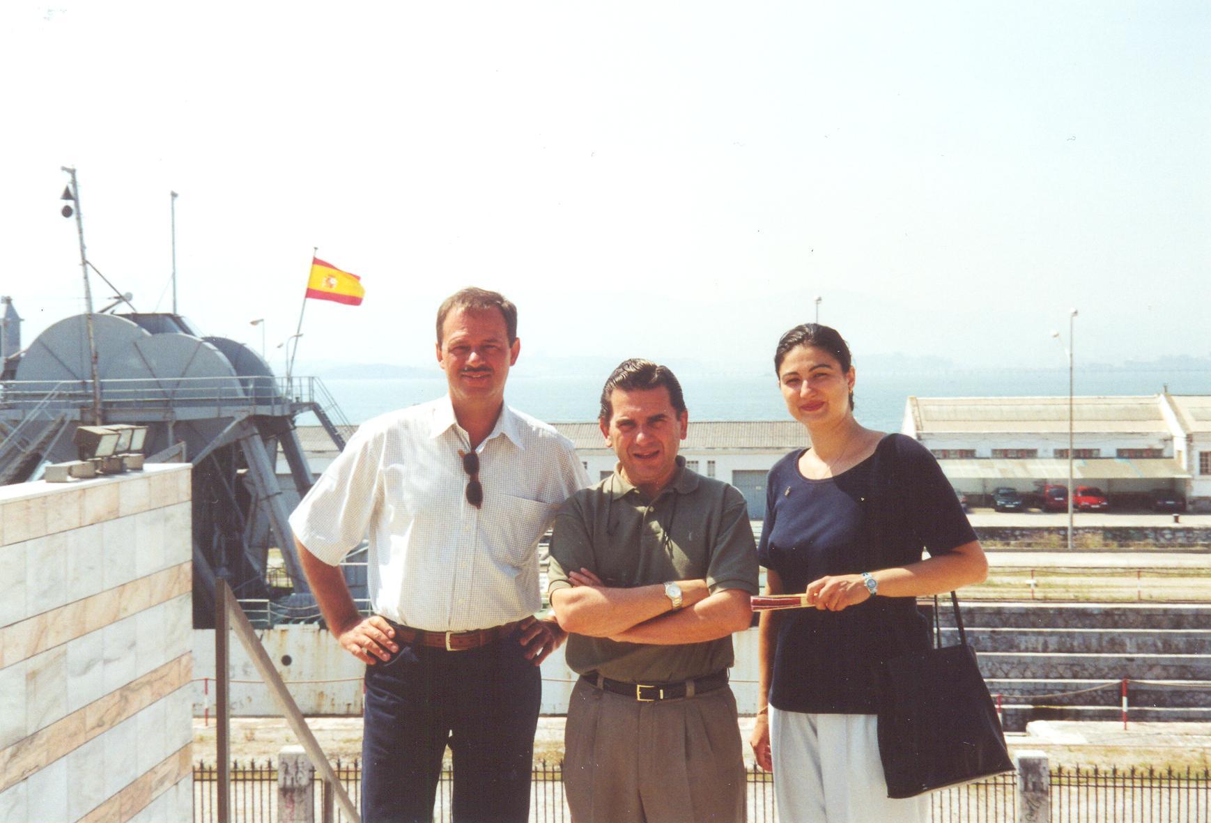 1998. Con Mihail Diaconescu