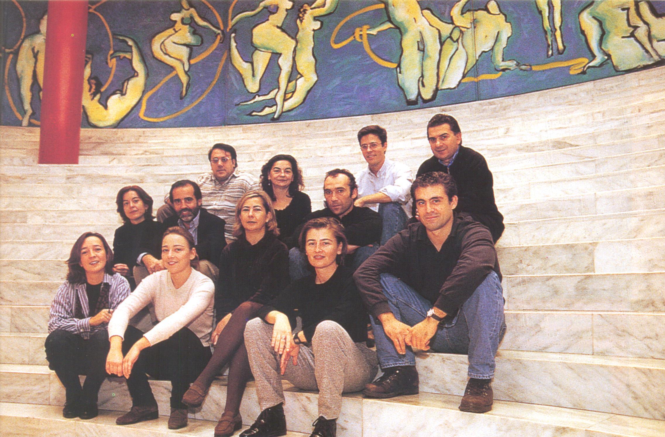 1998. Equipo Escuela Arte Dramático Cantabria