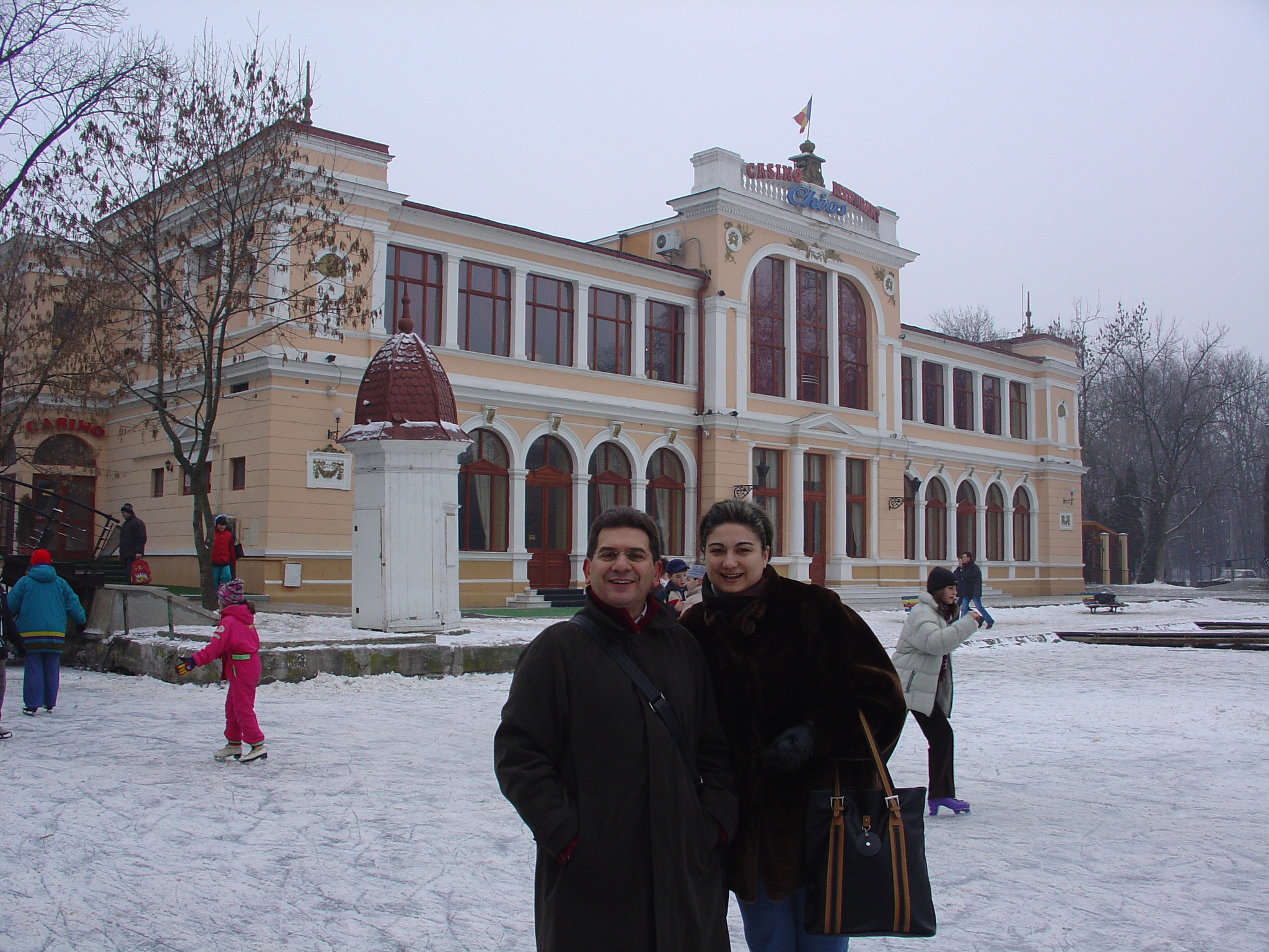 2004. Cluj. Con Cristina Toader
