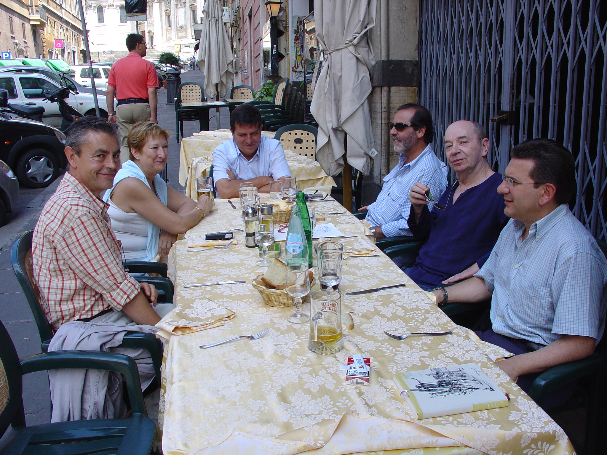 2004. Roma. Con Lindsay Kemp, David Haugtho, Concha Bustos, Juan Calzada…