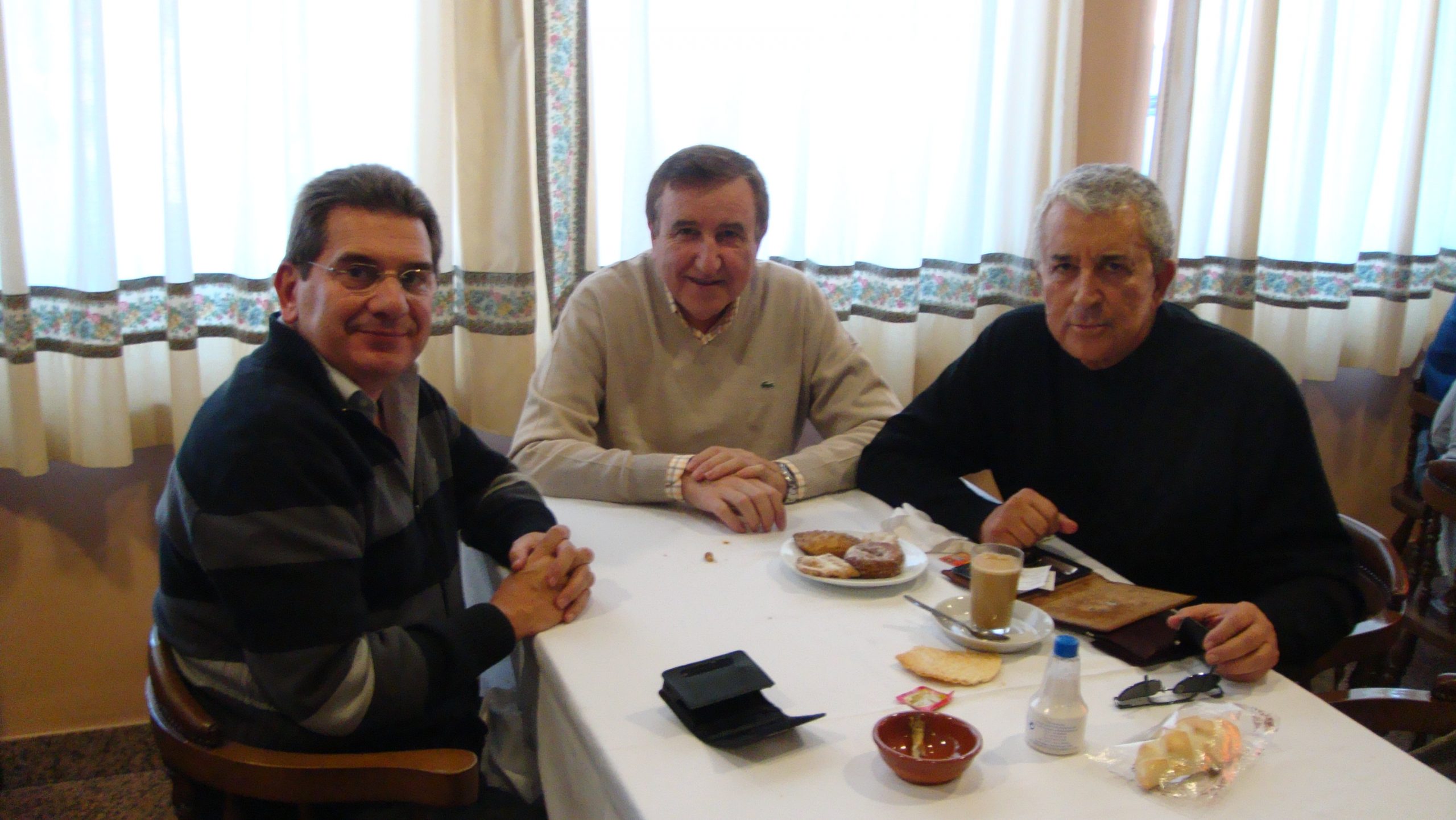2008. Sevilla. Con Paco Valladares.