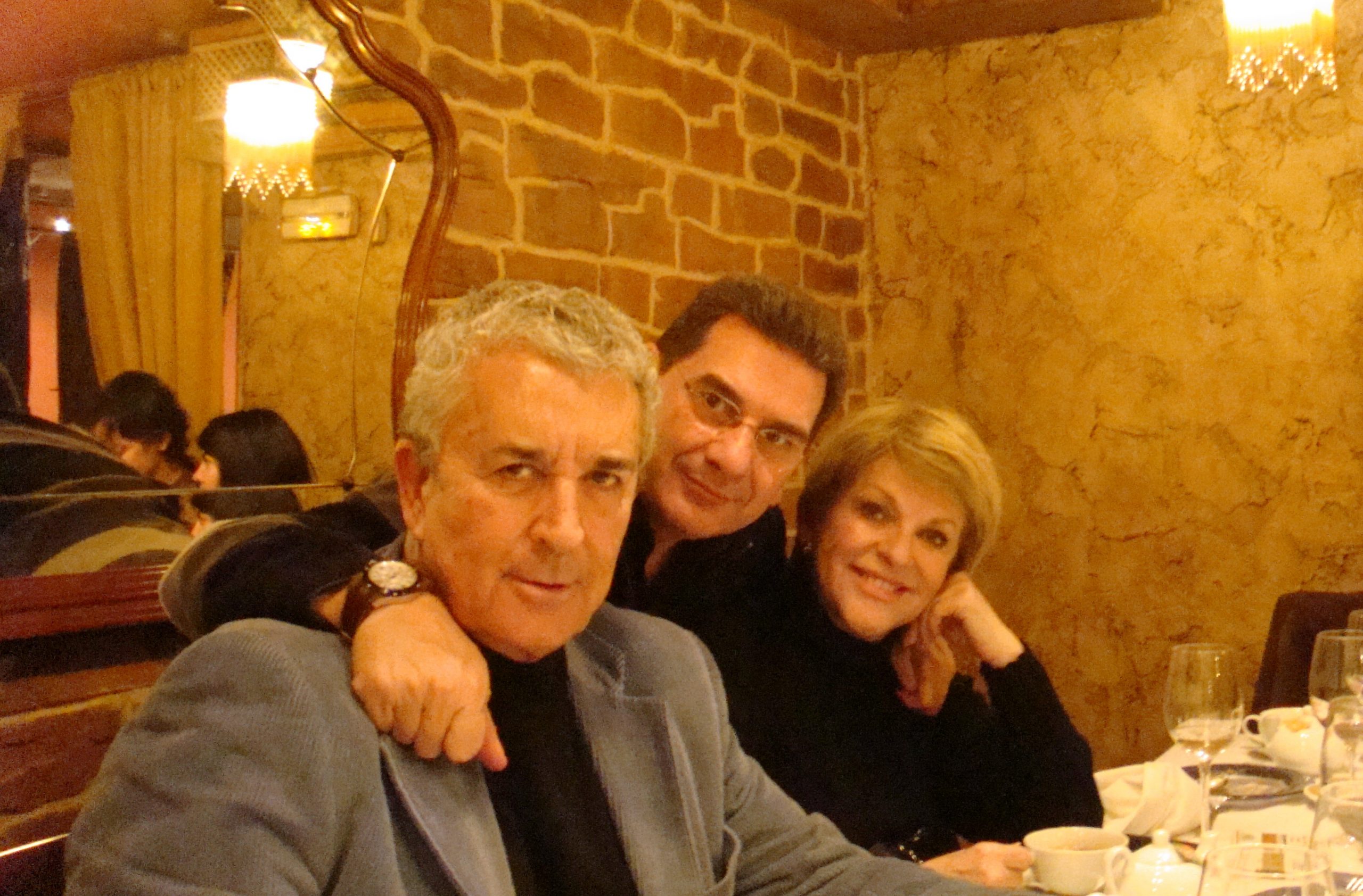2009. Con Concha Cuetos y Paco Valladares