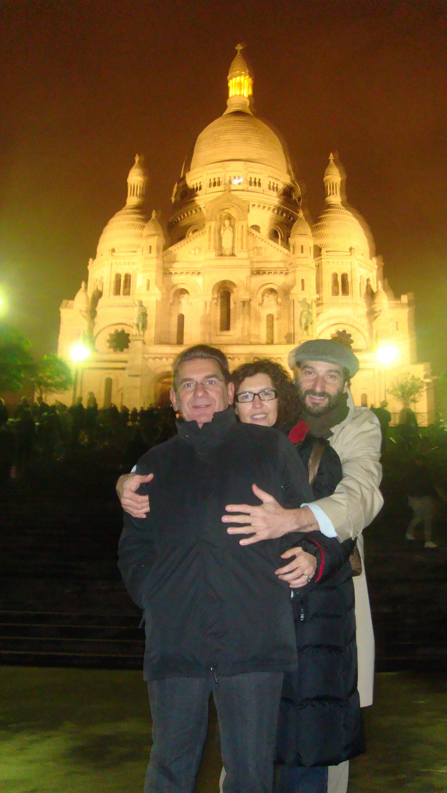 2009. Paris. Con Amparo Pascual y Giuliano Spinelli