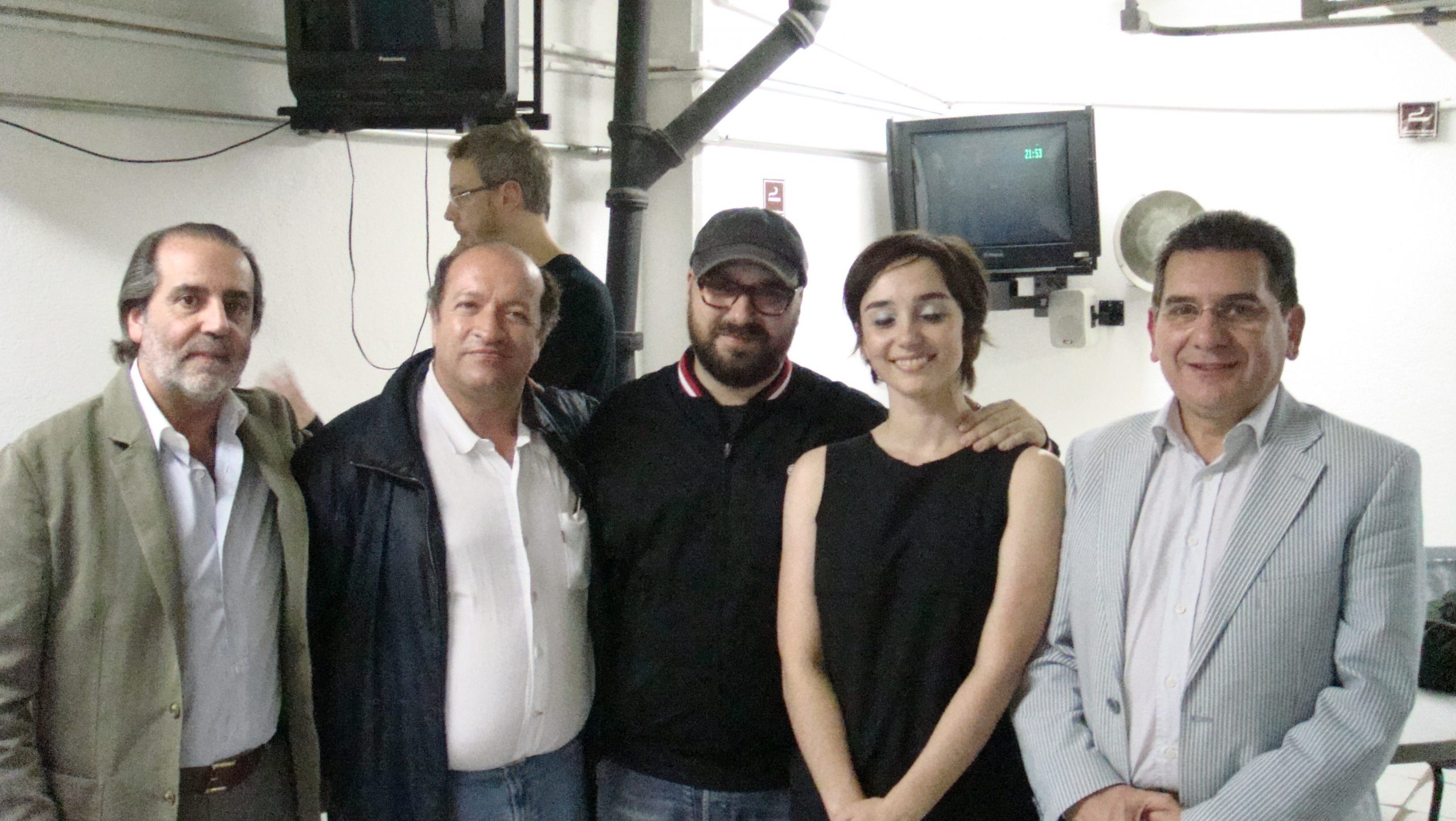 2009. Sao Paulo. Con miembros de compañía brasileña, Arbelaez, Calzada, Chiapuso