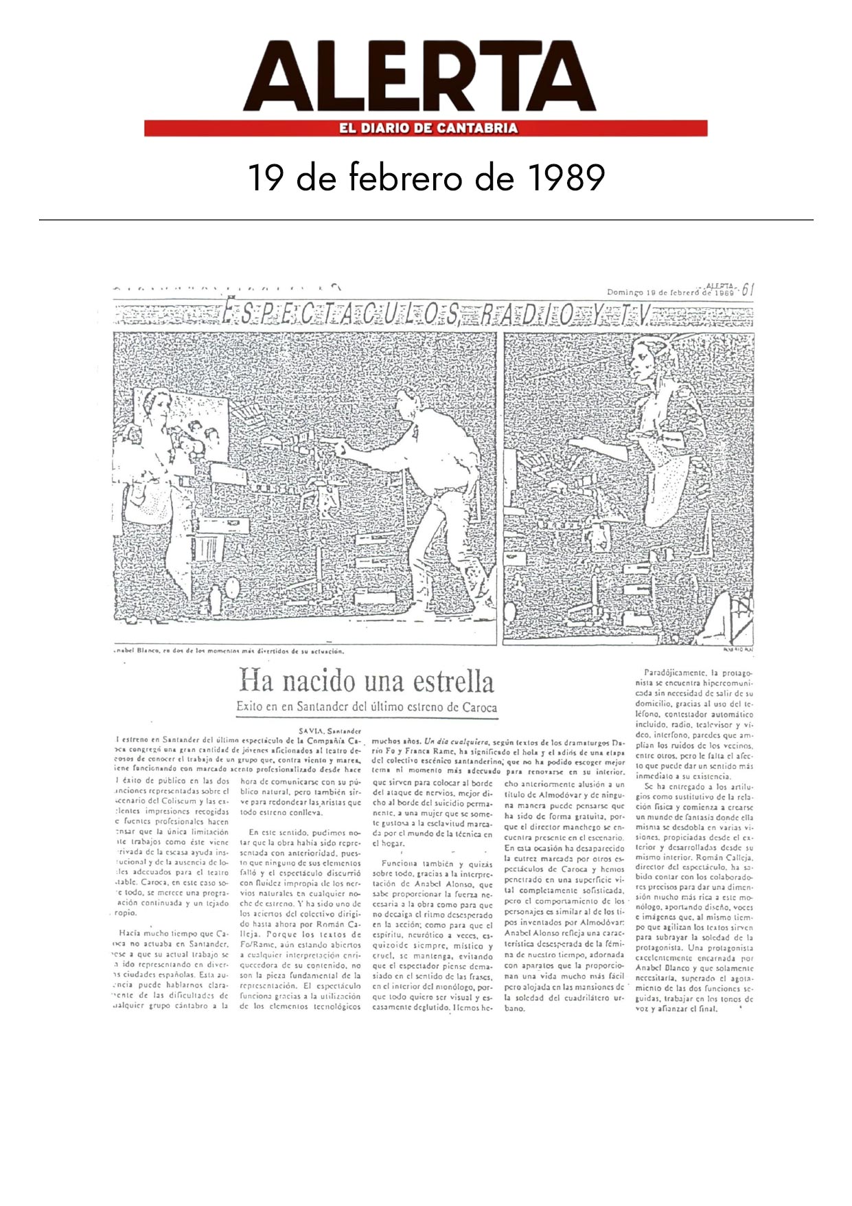 Alerta - 19/02/1989