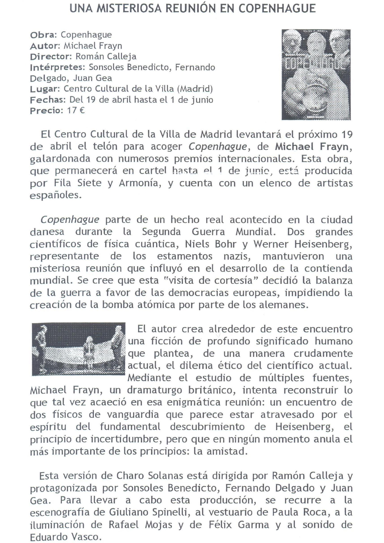 El Confidencial - 19/04/2003