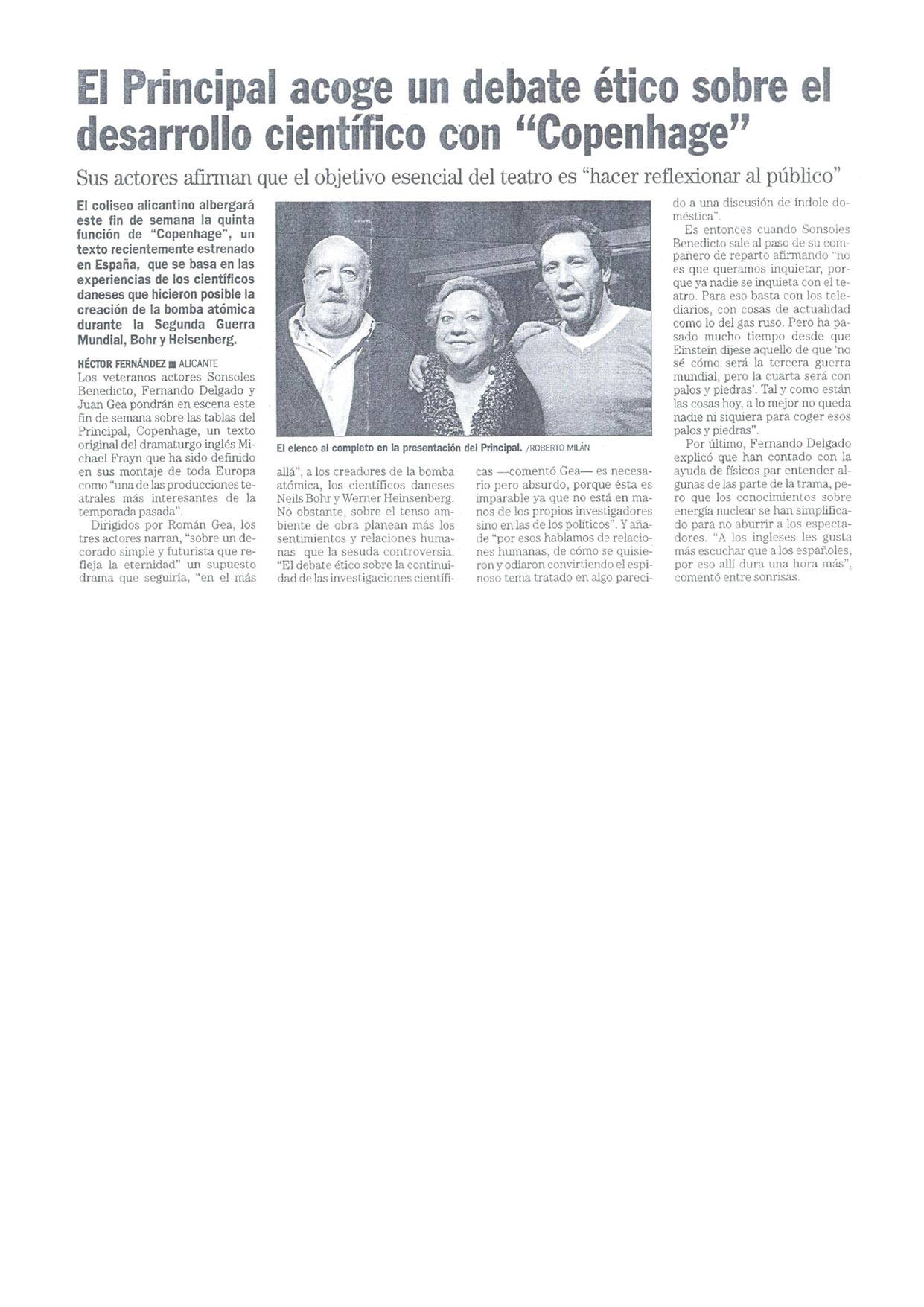 Las Províncias - 01/11/2002
