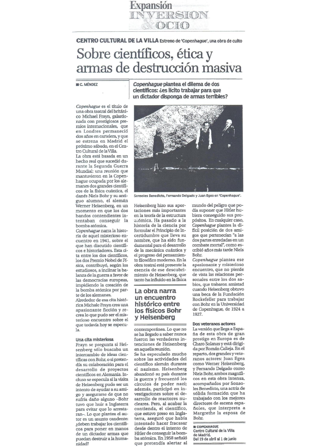 Expansión y Ocio - 12/04/2003