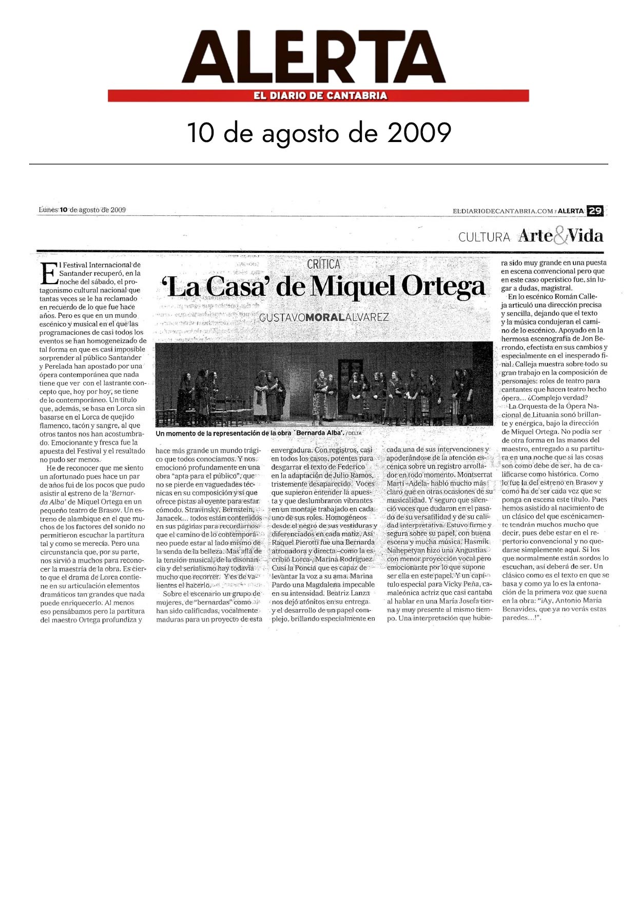 Alerta - 10/08/2009