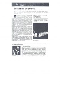 La Metro - 01/04/2003